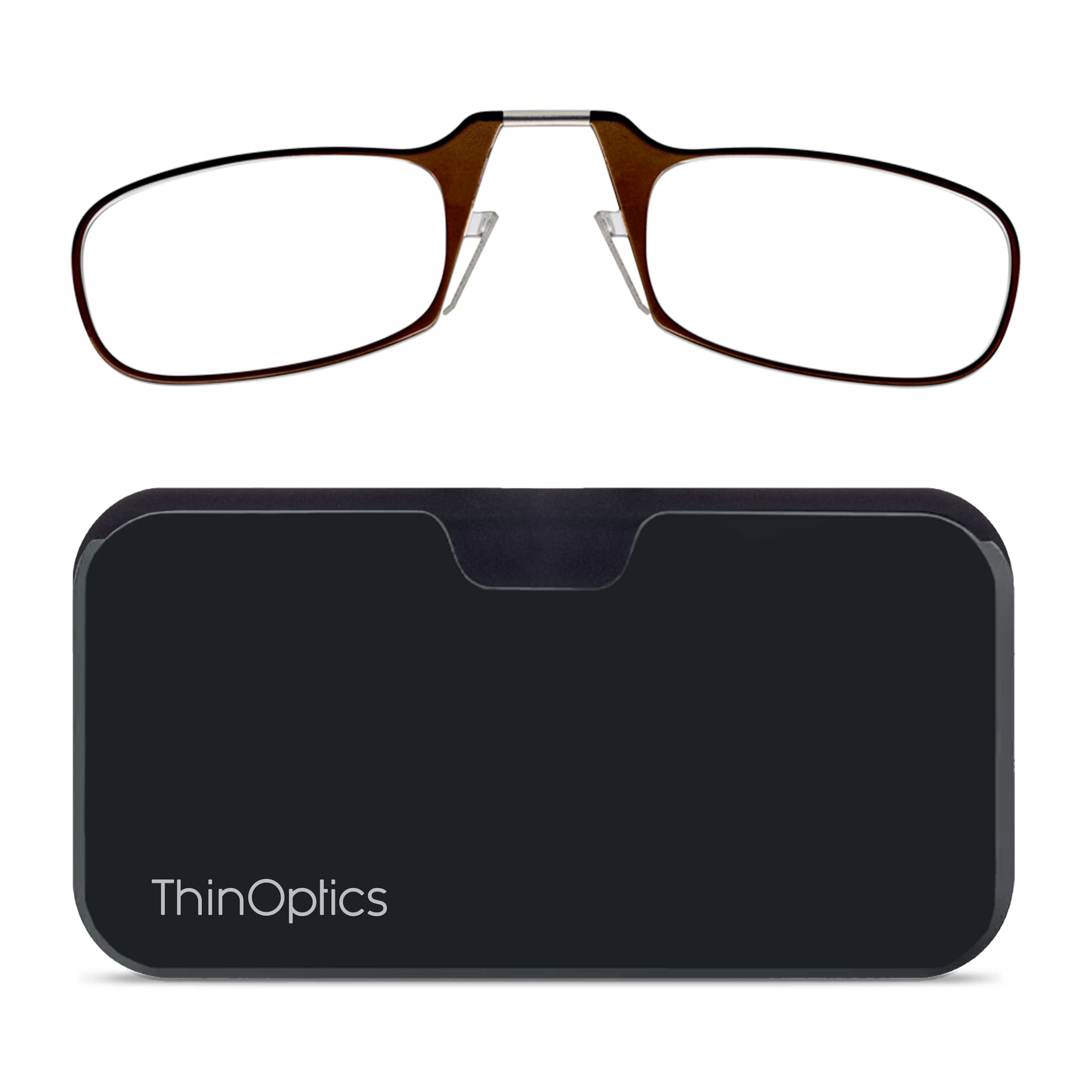 Foto 2 pulgar | Gafas De Lectura Thinoptics Brown Frames 2.50 De Resistencia - Venta Internacional.