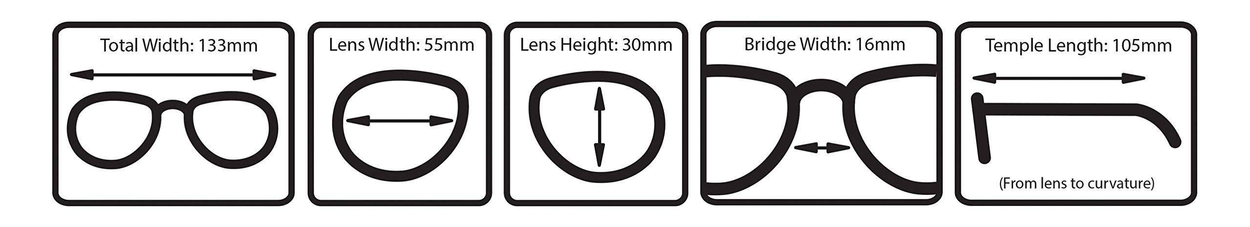 Foto 6 pulgar | Paquete De 6 Gafas De Lectura Boost Eyewear Negras +2.00 Para Hombres/mujeres - Venta Internacional.