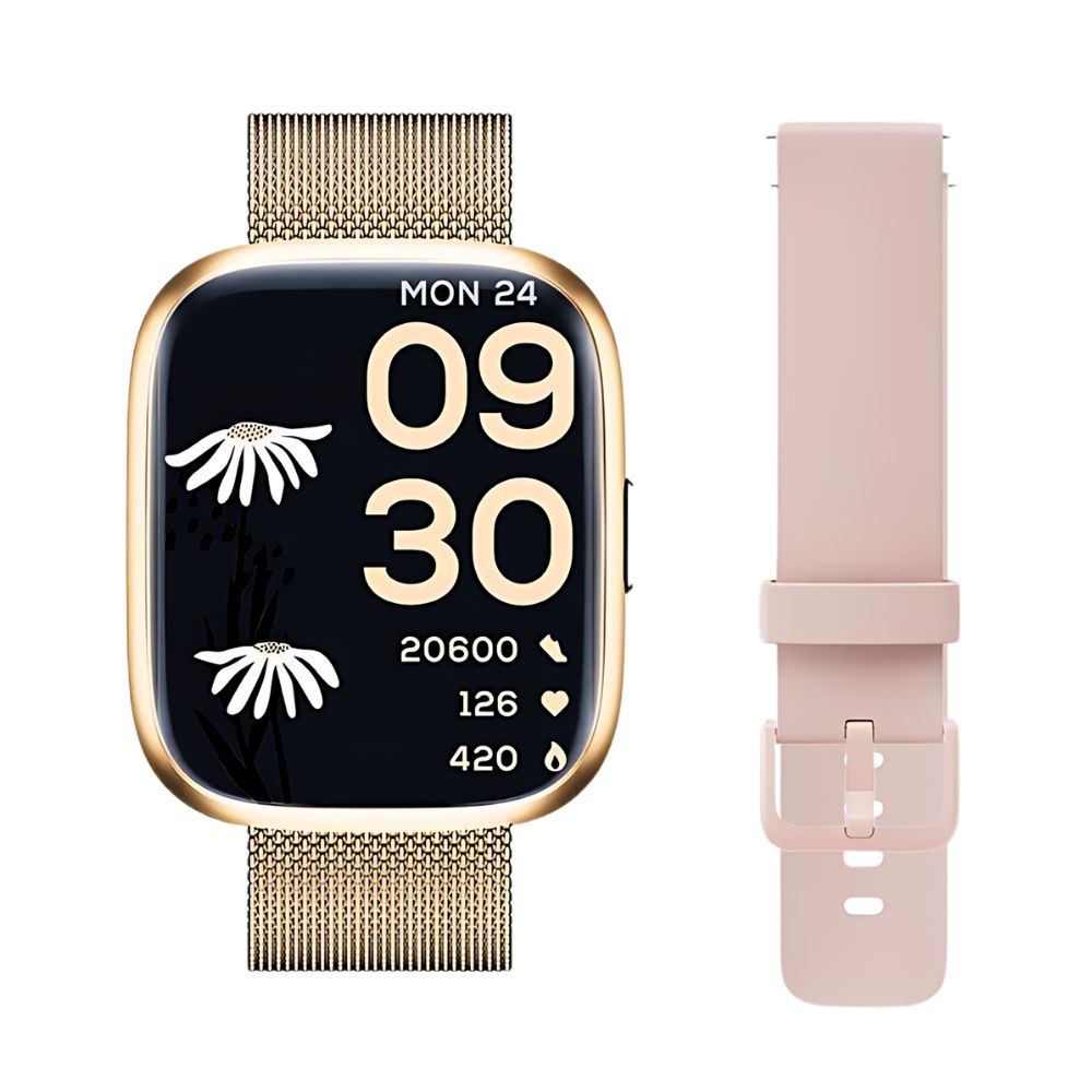 Smartwatch Gadgets&fun Dynamic Square Con Pantalla Grande Diseño Unisex