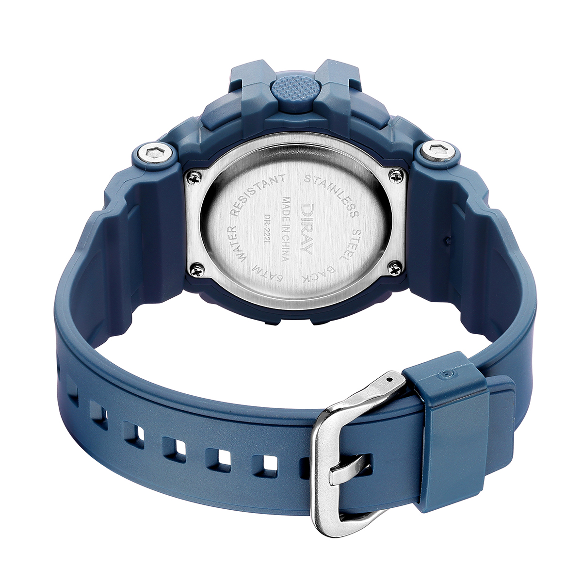 Foto 3 pulgar | Reloj de Pulsera Diray para Unisex Dr222l3 color Azul