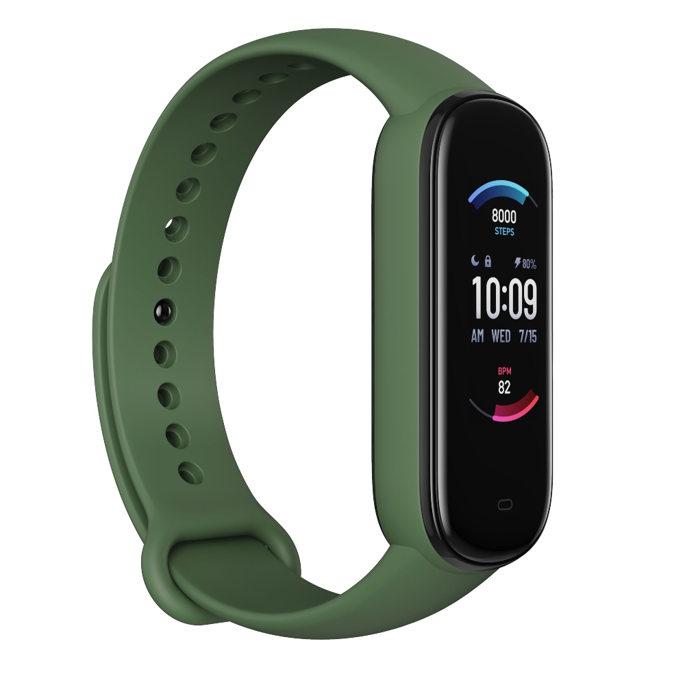 Foto 4 pulgar | Band Amazfit 5 Pulsera Smartwatch color Verde