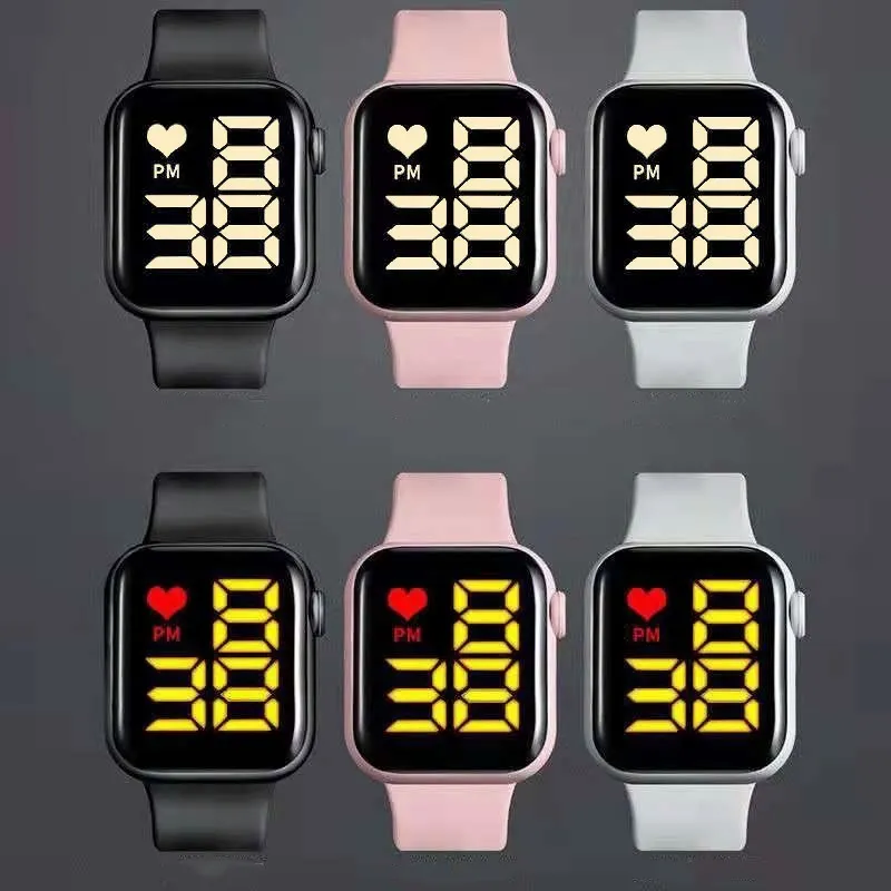 Foto 3 pulgar | Reloj Led Digital Watch Touch Unisex color Gris