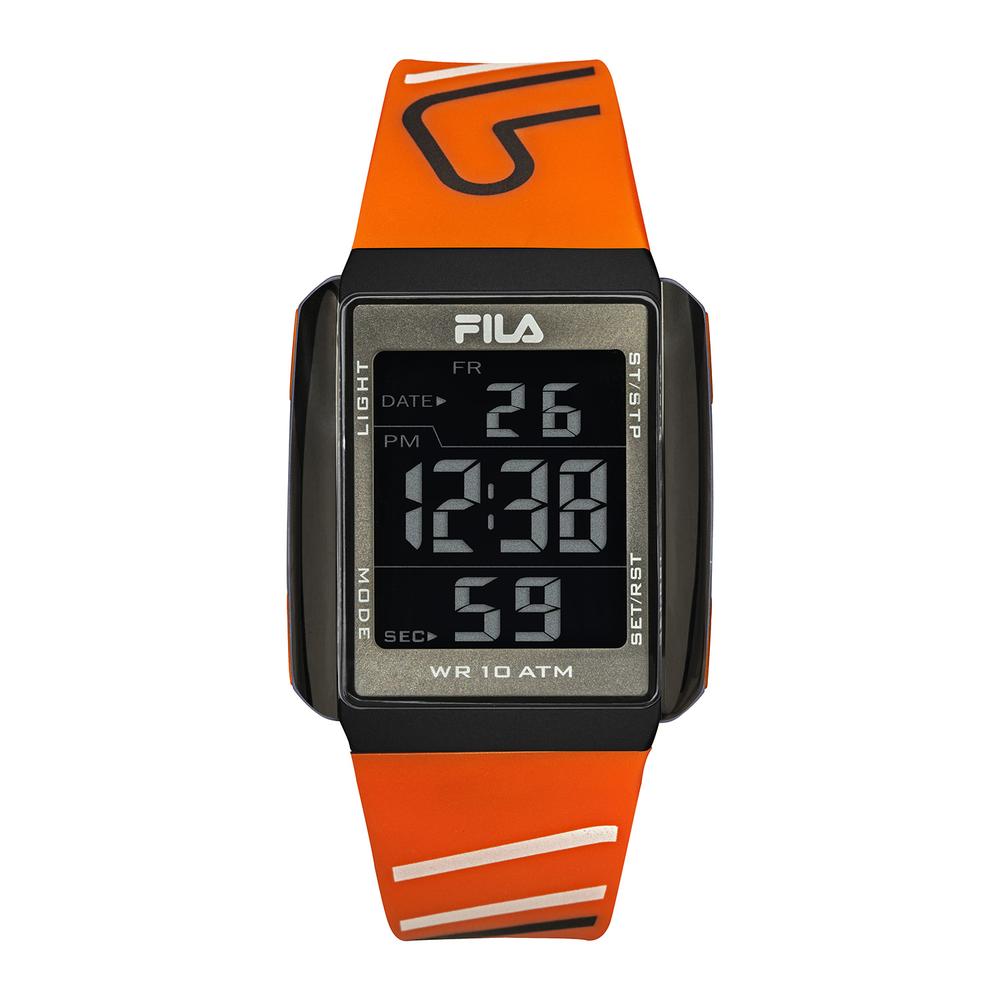 Reloj De Pulsera Fila Hombre Mujer 38-325-006 Naranja