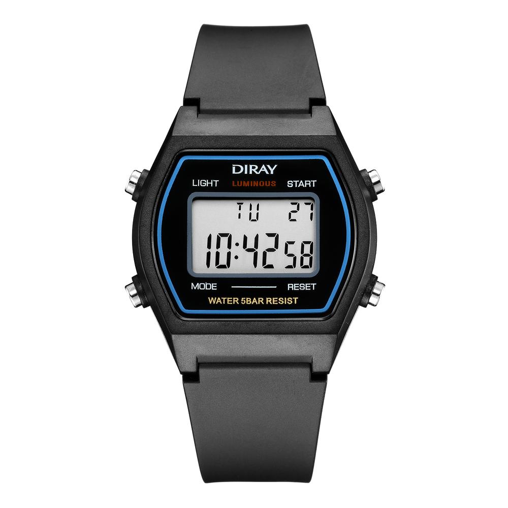 Reloj de Pulsera Diray DR362G2 color Negro Unisex