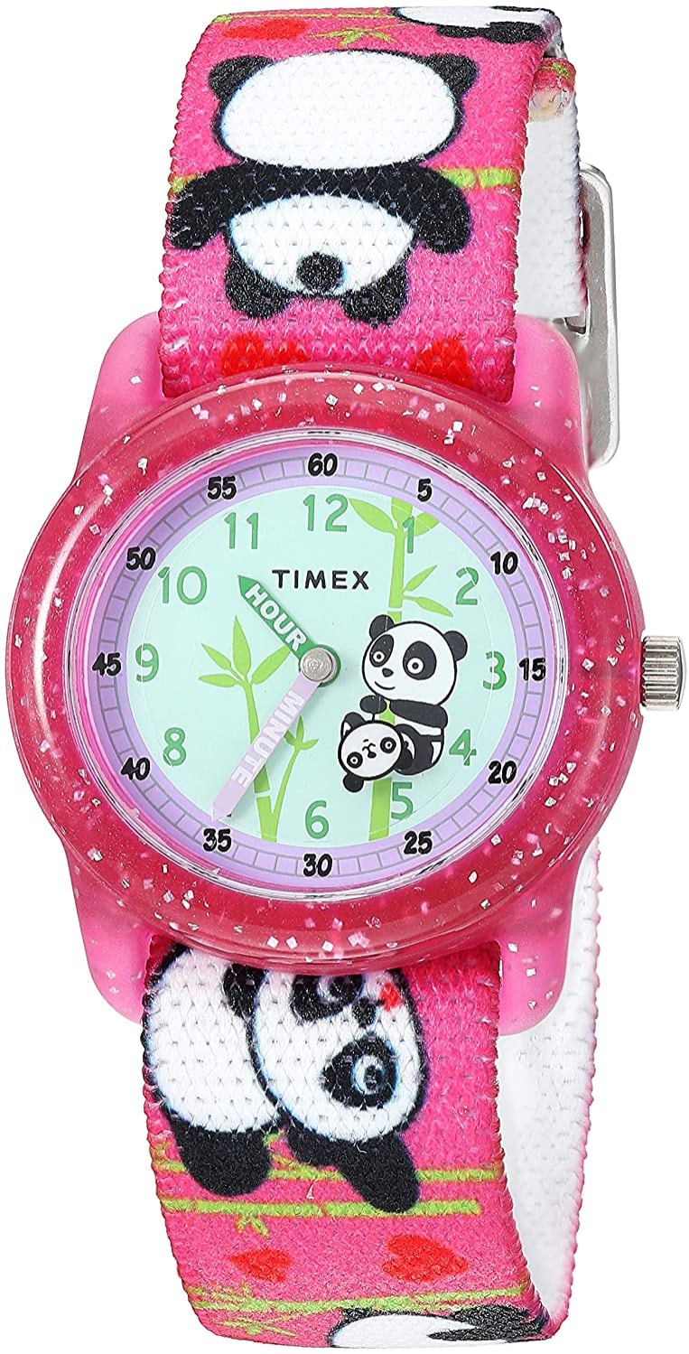 Venta International - Timex Girls Time Máquinas Analógico Store De Tela Elástica Reloj $726