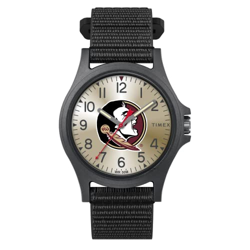 Foto 2 pulgar | Venta Internacional - Timex Men's Collegiate Pride 40 Mm Watch - Florida State Seminoles Con Strap Black Fastwrap