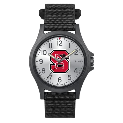 Venta Internacional - Timex Men's Collegiate Pride 40mm Reloj - North Carolina State Wolfpack Con Correa De Vaporizació $1,444