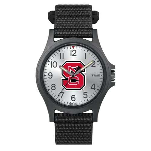 Venta Internacional - Timex Men's Collegiate Pride 40mm Reloj - North Carolina State Wolfpack Con Correa De Vaporizació