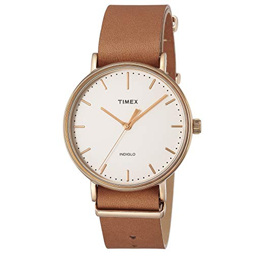 Foto 3 | Venta Internacional - Timex Unisex Tw2p91200 Fairfield 41 Brown Leather Slu -thru Store Watch