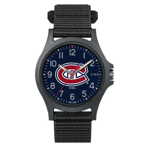 Foto 2 pulgar | Venta Internacional - Timex Men's Nhl Pride 40 Mm Reloj - Montreal Canadiens Con Correa De Revisión Rápida Negra