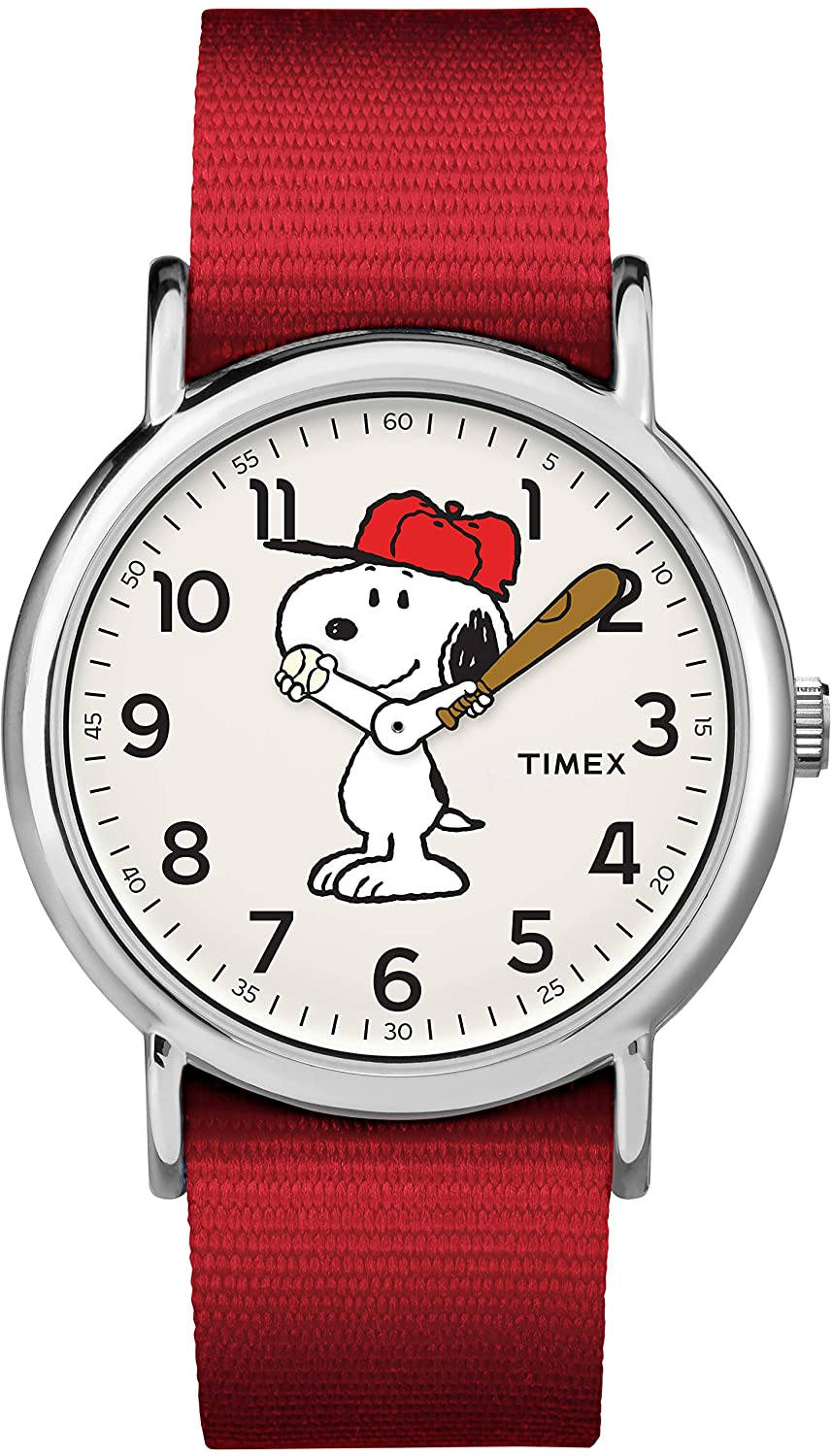 Foto 2 pulgar | Venta Internacional - Timex Unisex Weekender Peanuts Store De Nylon De 38 Mm Reloj