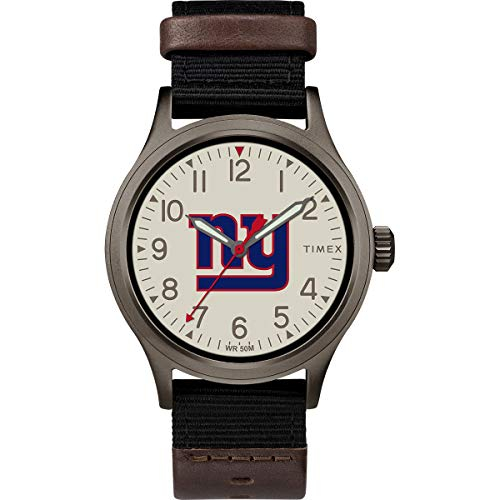 Foto 2 pulgar | Venta Internacional - Timex Men's Twzfnygmb Nfl Clutch New York Giants Watch