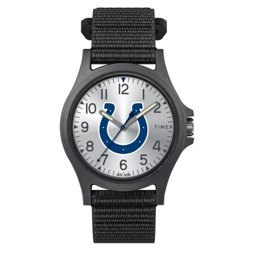 Foto 2 pulgar | Venta Internacional - Timex Men's Nfl Pride 40 Mm Reloj - Indianapolis Colts Con Correa De Revisión Rápida Negra