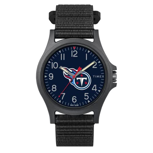 Foto 4 pulgar | Venta Internacional - Timex Men's Nfl Pride 40 Mm Reloj - Tennessee Titans Con Correa De Revisión Rápida Negra