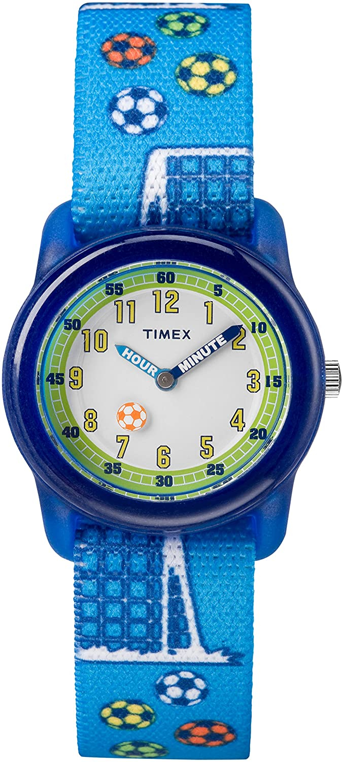 Venta International - Timex Boys Time Máquinas Analógico Store De Tela Elástica Reloj