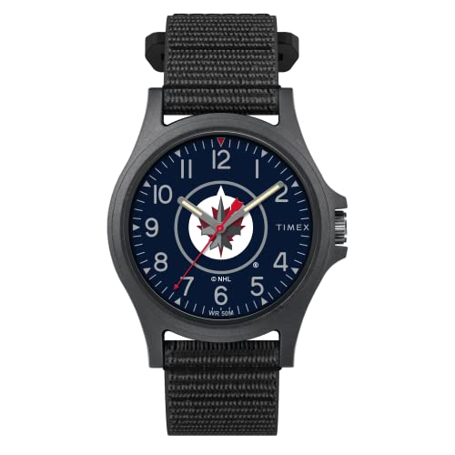 Foto 2 pulgar | Venta Internacional - Timex Men's Nhl Pride 40 Mm Reloj - Winnipeg Jets Con Correa De Revisión Rápida Negra