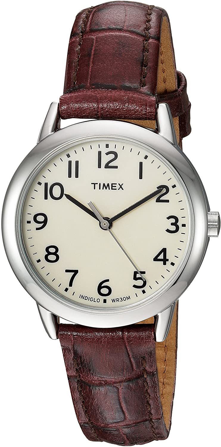 Foto 2 pulgar | Venta Internacional - Reloj Timex Women's Easy Reader Leater Leater Store