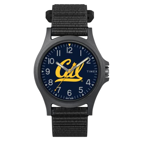 Foto 2 pulgar | Venta Internacional - Timex Men's Collegiate Pride 40 Mm Reloj - California Golden Bears Con Correa De Revestimiento De