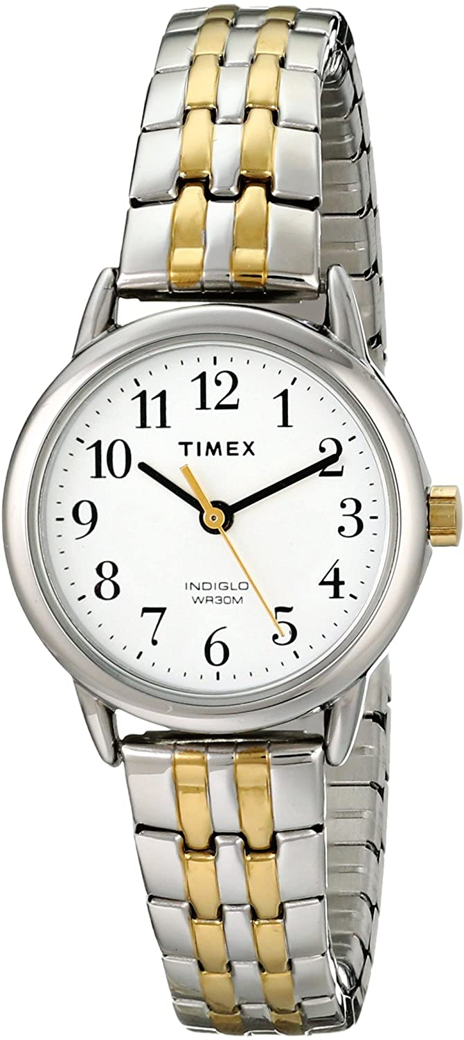 Foto 2 pulgar | Venta Internacional - Reloj De La Banda De Expansión De Vestimenta Fácil De Lectores Femeninos De Timex