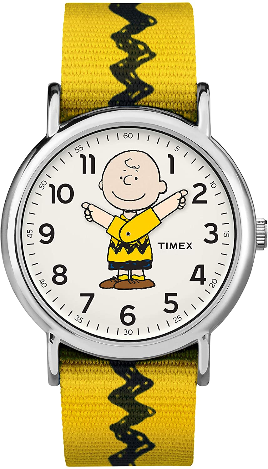 Foto 2 pulgar | Venta Internacional - Timex Unisex Weekender Peanuts Store De Nylon De 38 Mm Reloj