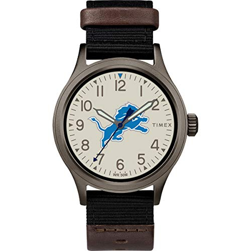 Venta Internacional - Reloj Timex Twzfliomb Nfl Clutch De Detroit Lions