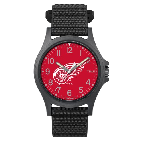 Foto 2 pulgar | Venta Internacional - Timex Men's Nhl Pride 40 Mm Reloj - Detroit Red Wings Con Correa De Revisión Rápida Negra