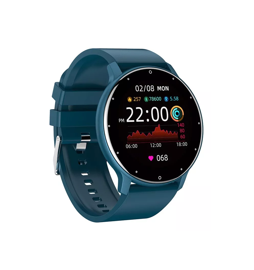 Smartwatch Belug Bw0223 1.28'' Caja 45mm Malla color Azul