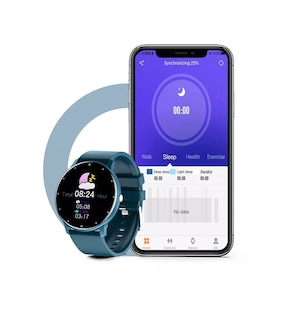 Foto 2 | Smartwatch Belug Bw0223 1.28'' Caja 45mm Malla color Azul