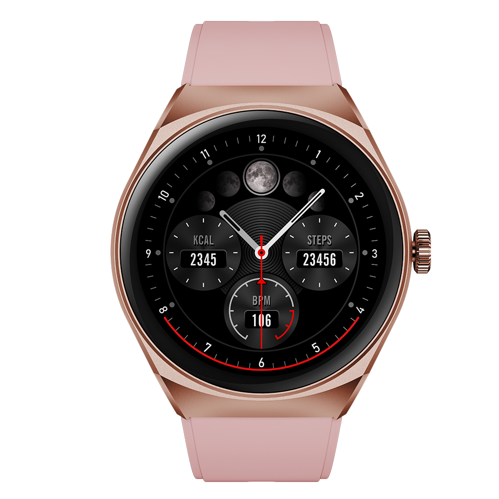 Foto 2 pulgar | Smartwatch Kronos Trek Stf  Color Rosa Ip67