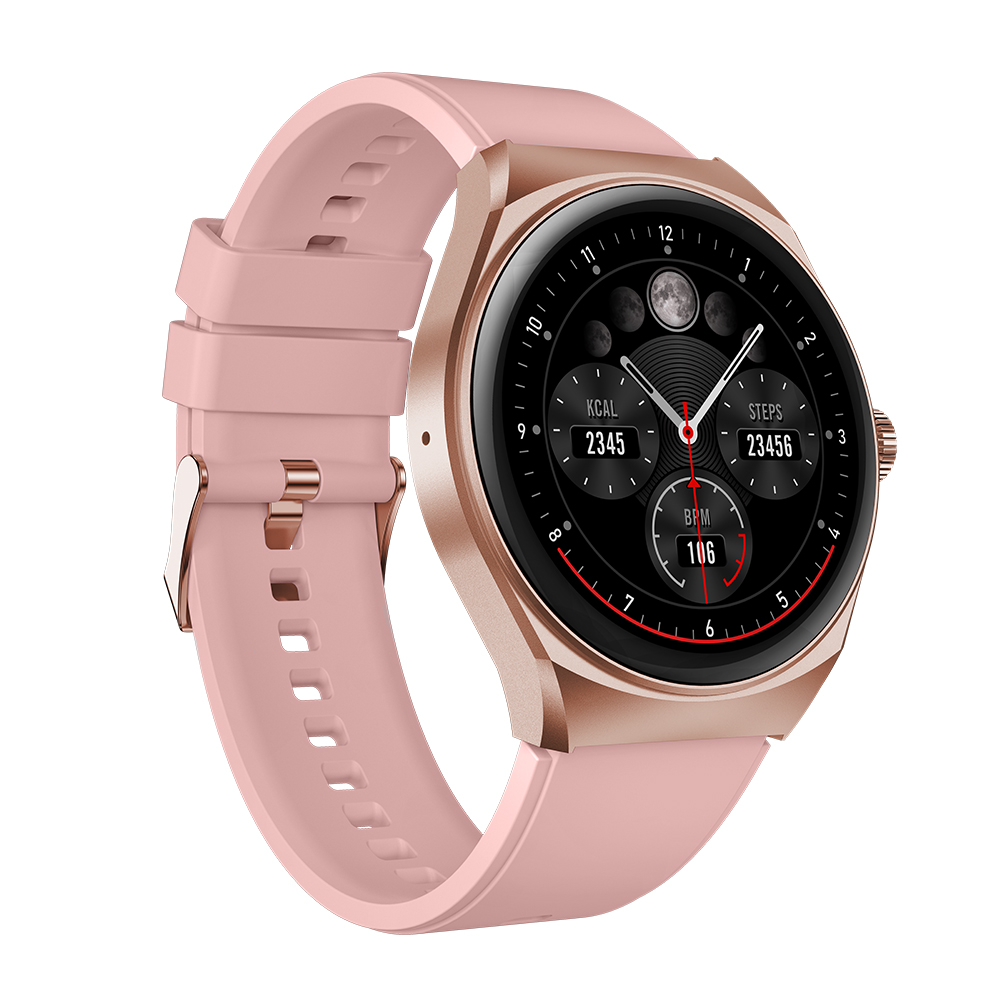 Foto 3 pulgar | Smartwatch Kronos Trek Stf  Color Rosa Ip67