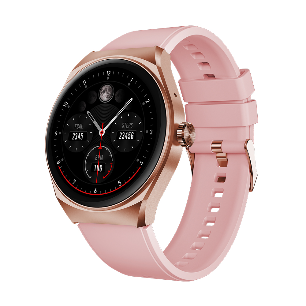 Foto 4 pulgar | Smartwatch Kronos Trek Stf  Color Rosa Ip67