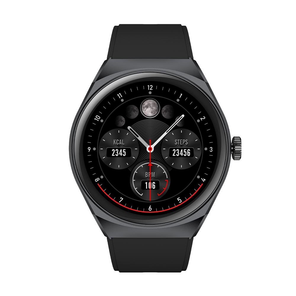 Foto 2 pulgar | Smartwatch Kronos Trek Stf  Color Negro Ip67