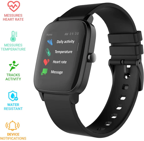 Foto 4 pulgar | Smartwatch Maxwest Negro Mxfit21 Bluetooth