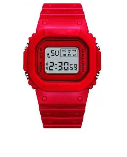 Foto 2 pulgar | Reloj Deportivo Digital Wünd Rojo