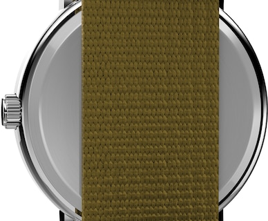 Foto 3 | Reloj Timex Weekender con Carcasa Plateada y Esfera Blanca 38 mm Unisex - Venta Internacional