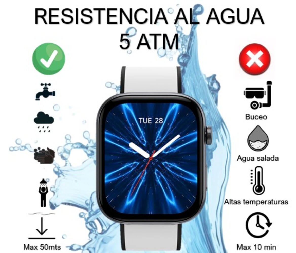 Foto 8 pulgar | Smartwatch Reloj Inteligente  Stf Kronos Beyond  2'' Amoled Protección 5atm