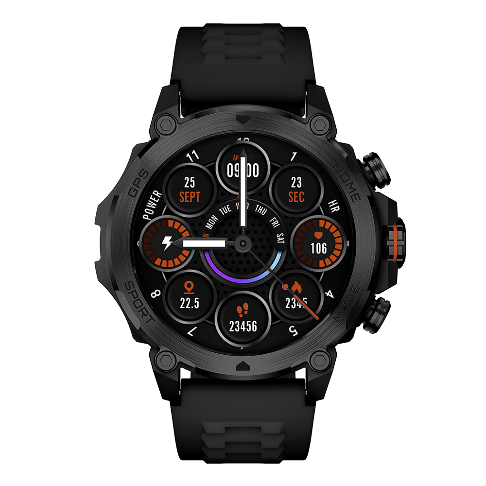 Smartwatch Reloj Inteligente  Kronos Thunder Stf 1.43'' Amoled Gps y Protección 5atm