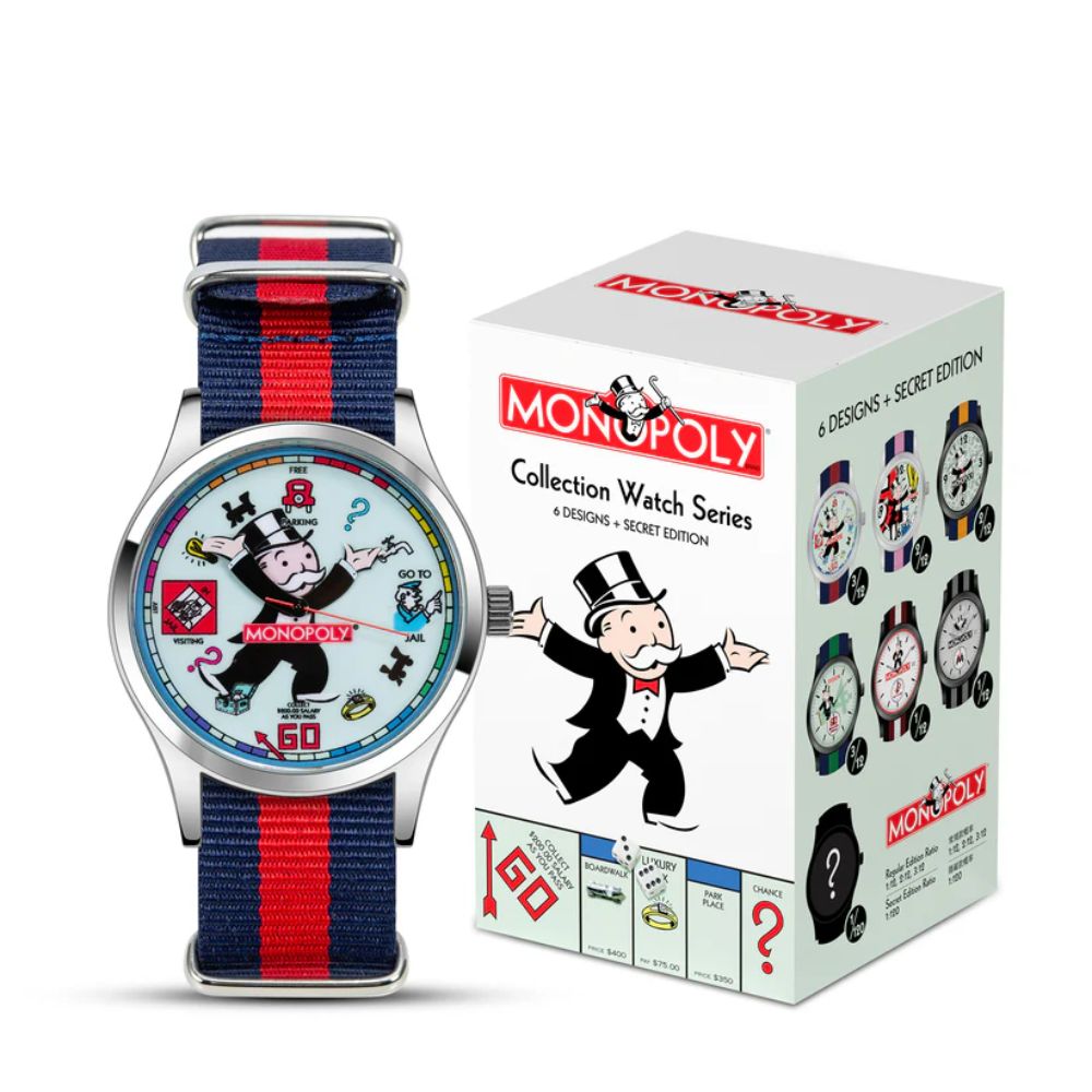 Reloj Infantry Edición Sorpresa De El Juego De Mesa Monopoly