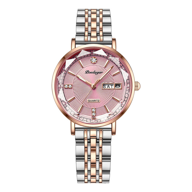 Reloj Impermeable Y Luminoso Para Mujer Chenlong Sl28 50m - Venta Internacional.