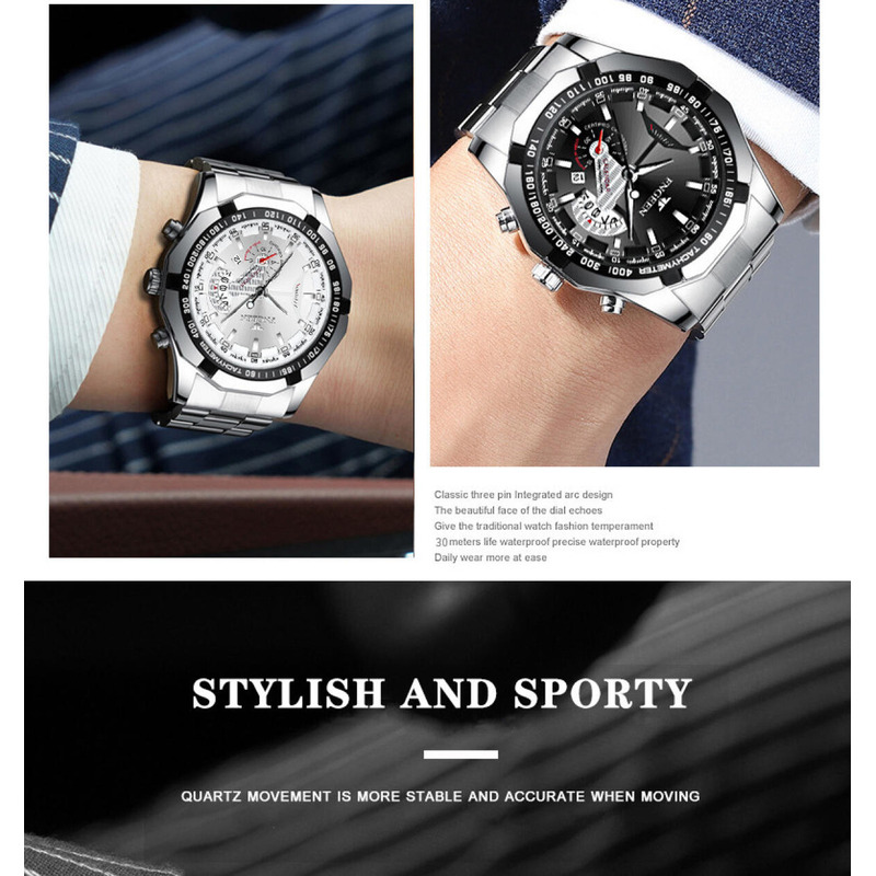 Foto 5 | Reloj Impermeable Y No Mecánico Con Esfera Grande De 44 Mm - Venta Internacional.