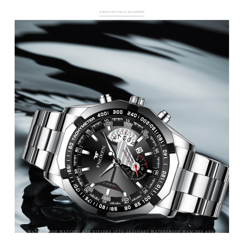 Foto 8 pulgar | Reloj Impermeable Y No Mecánico Con Esfera Grande De 44 Mm - Venta Internacional.