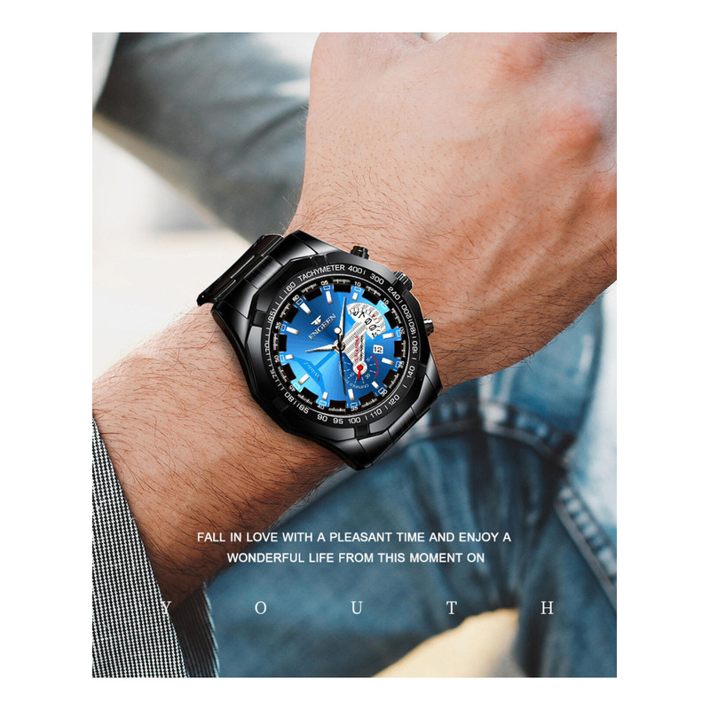 Foto 5 pulgar | Reloj Impermeable Y No Mecánico Con Esfera Grande De 44 Mm - Venta Internacional.