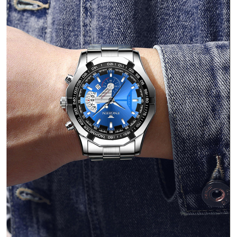 Foto 4 pulgar | Reloj Impermeable Y No Mecánico Con Esfera Grande De 44 Mm - Venta Internacional.
