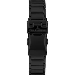 Foto 3 | Reloj Jacques Lemans 42-8g Ceramic Cáratula Negra Con Detalles Negros-negro