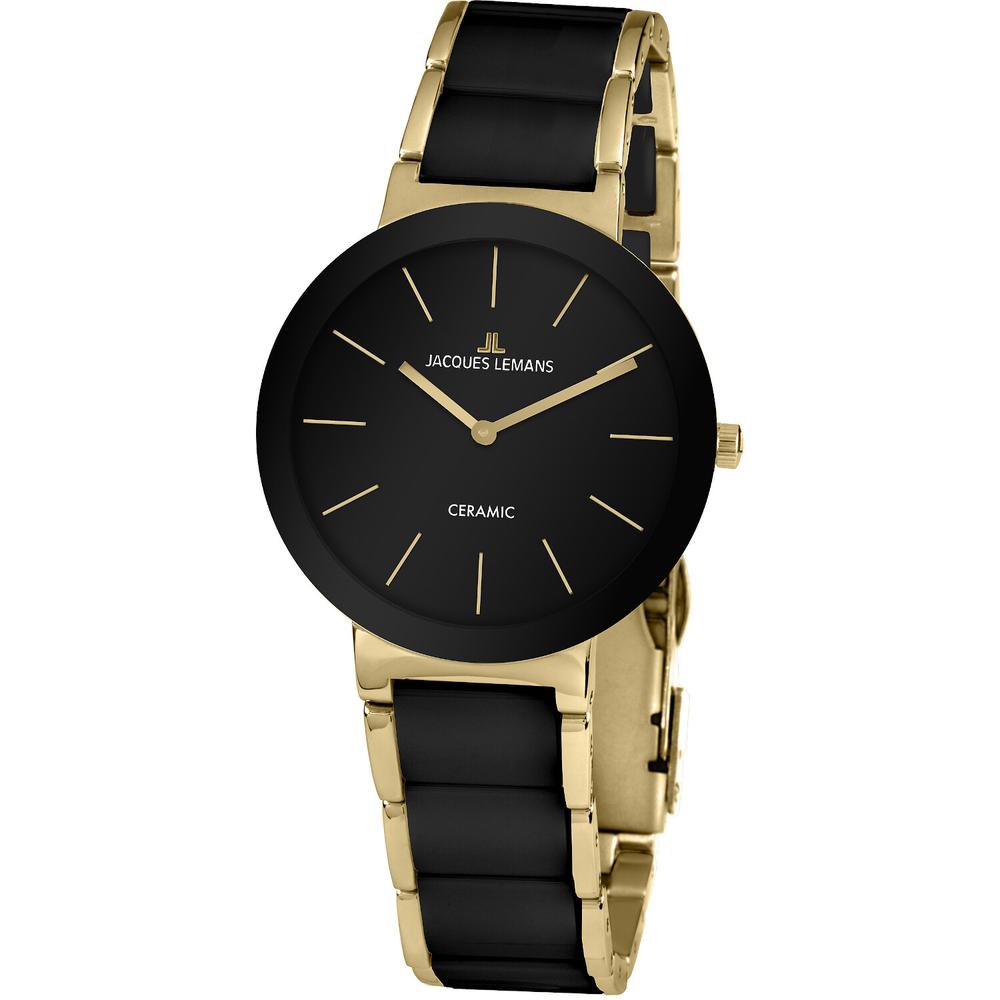 Reloj Jacques Lemans 42-8e Unisex Ceramica-negro