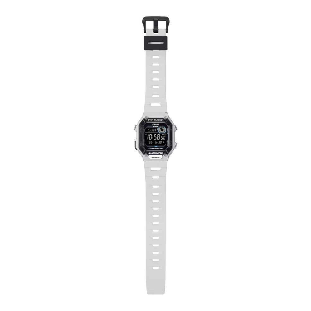 Foto 3 pulgar | Reloj Casio Ws-b1000-8bvcf Step Tracker-blanco