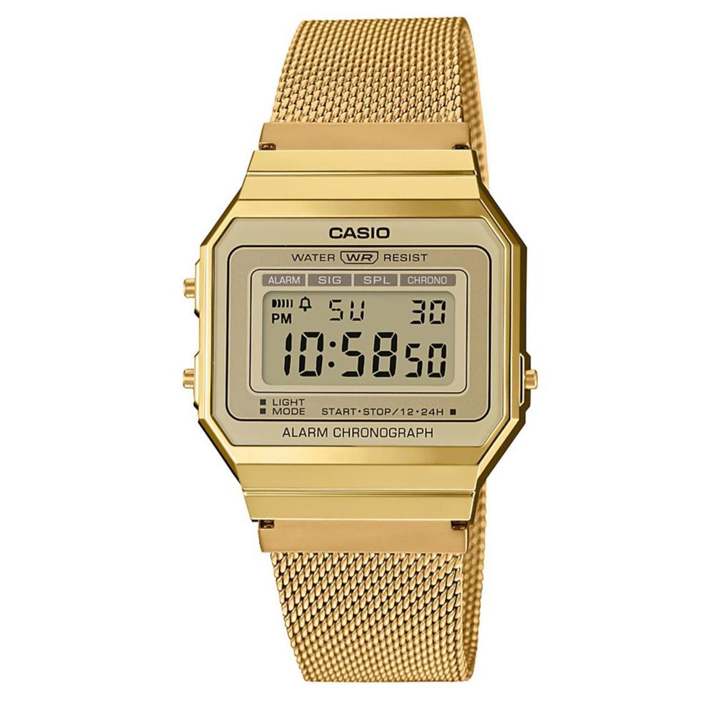 Foto 1 | Reloj Casio A700WMG-9AVT Vintage con Baño de Iones Dorado