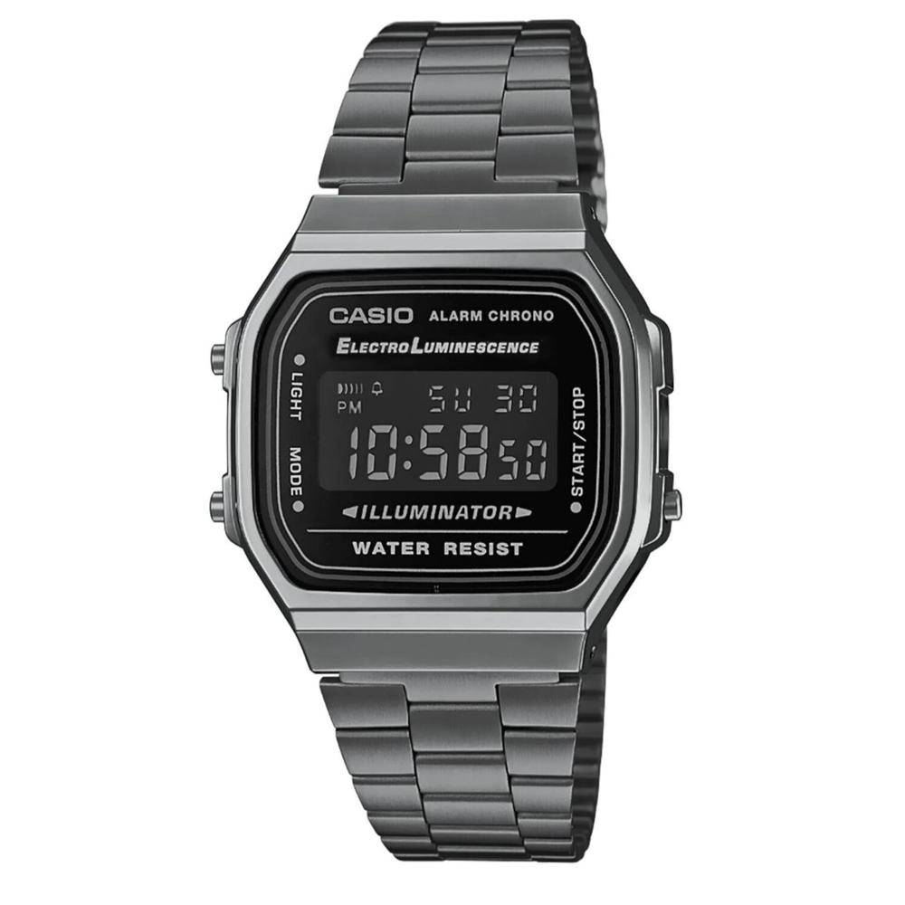 Foto 2 pulgar | Reloj Casio A168WGG-1BVT Vintage Retro Gris