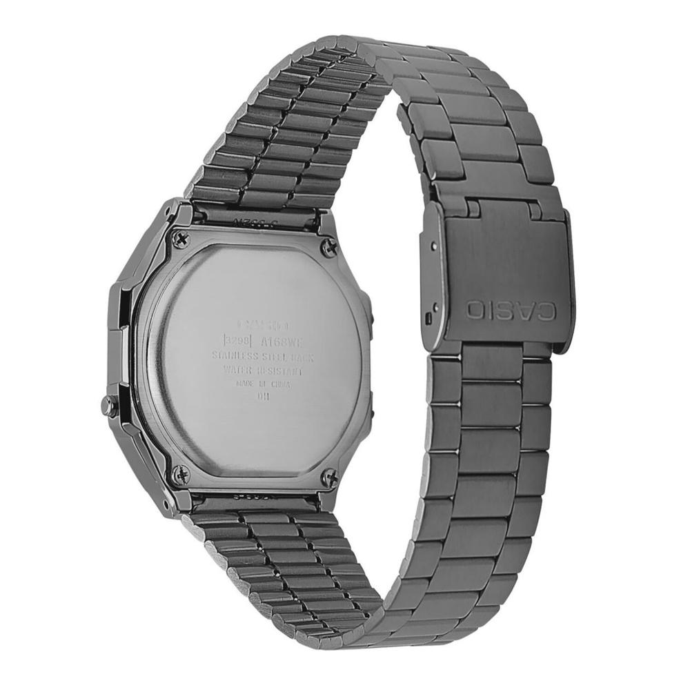 Foto 3 pulgar | Reloj Casio A168WGG-1BVT Vintage Retro Gris