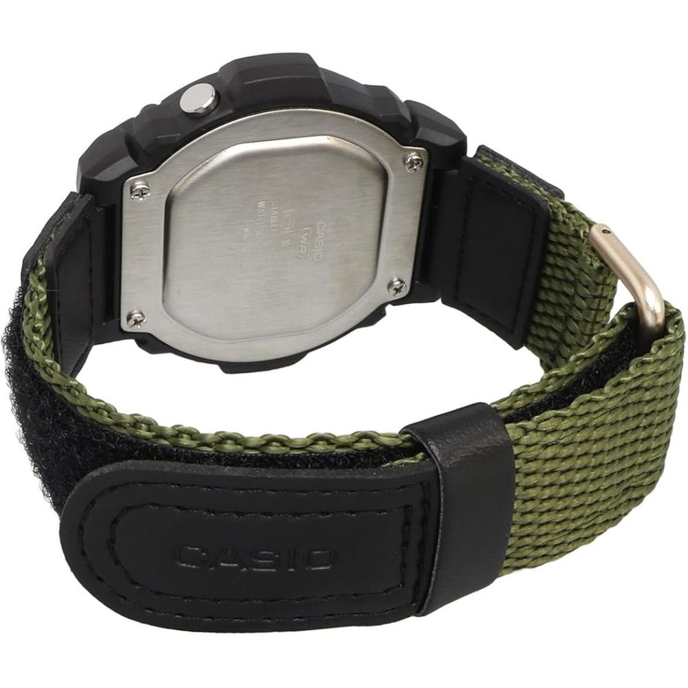 Foto 5 pulgar | Reloj Casio W-219hb-3avcf Illuminator Verde